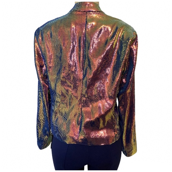 Blank NYC Multicolor Sequin Blazer - Picture 4 of 9